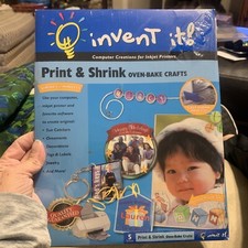 invent it Print Shrink Oven Bake Crafts Computer Creations Inkjet Printer