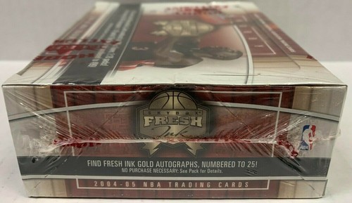 2004/05 SKYBOX FRESH INK NBA BASKETBALL HOBBY BOX 18 PACKS NEW SEALED - Picture 4 of 6