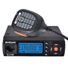 Baojie BJ-218 25W FM Radios Dual Band VHF/UHF Car Mobile Radio CTCSS/DCS