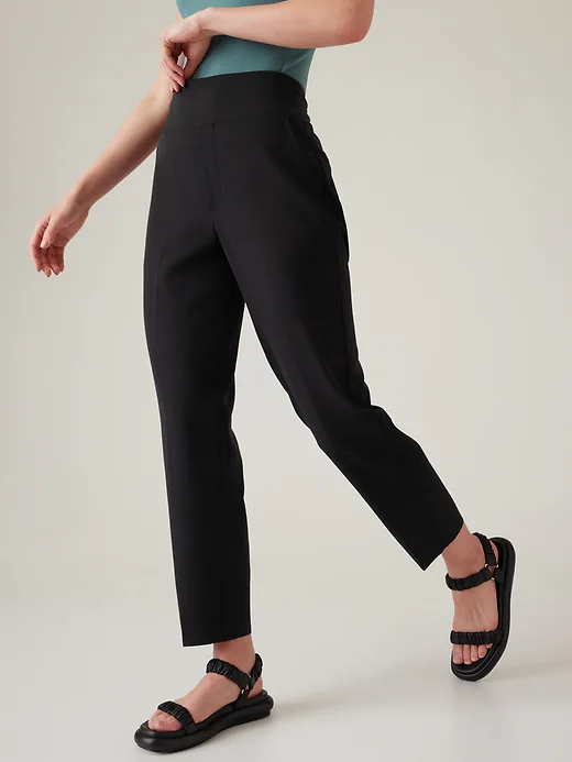ATHLETA S Tall Endless High Rise Pant | Black sz 4 Tall #533636