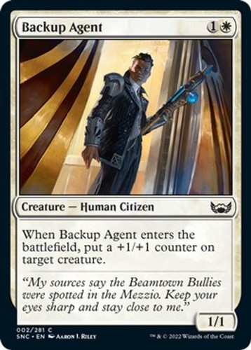 Backup Agent - Foil - Streets of New Capenna
