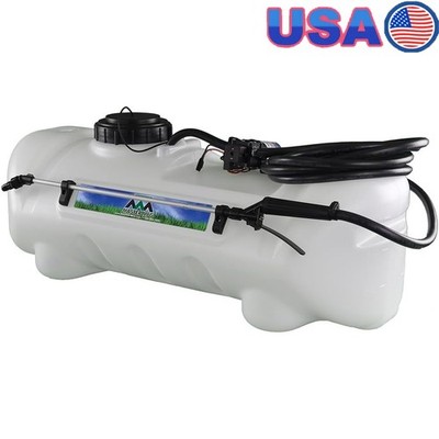 15 Gallon ATV UTV Weed Sprayer Adjustable Gun 18ft Vertical 20ft Horizontal New