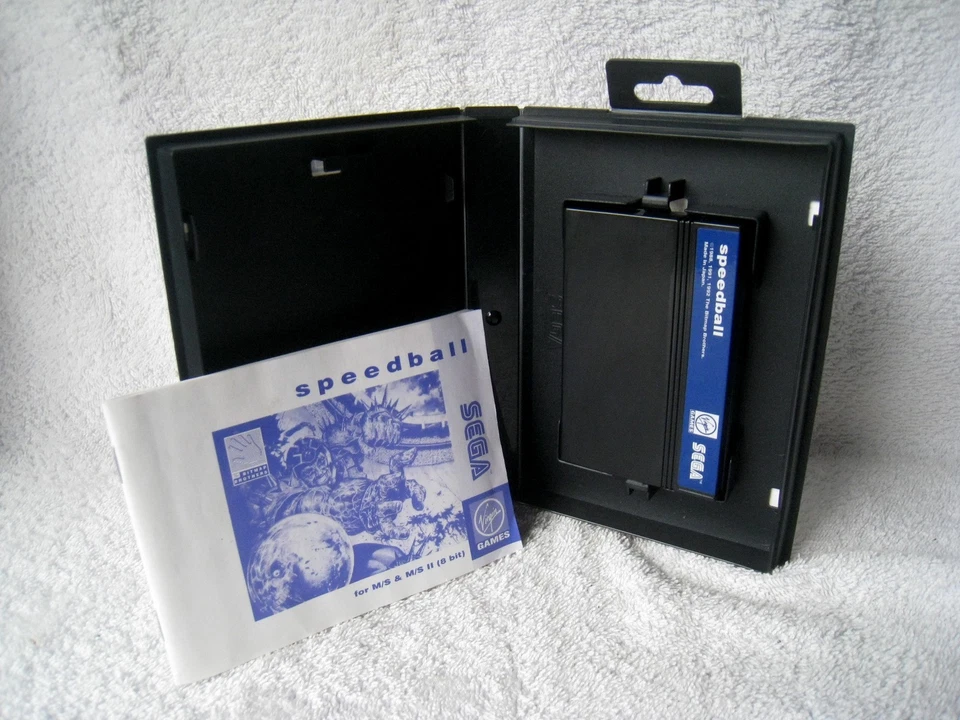 Sega Master System Video Game - Speedball (1992) PAL, Manual Included - Image 3 of 4