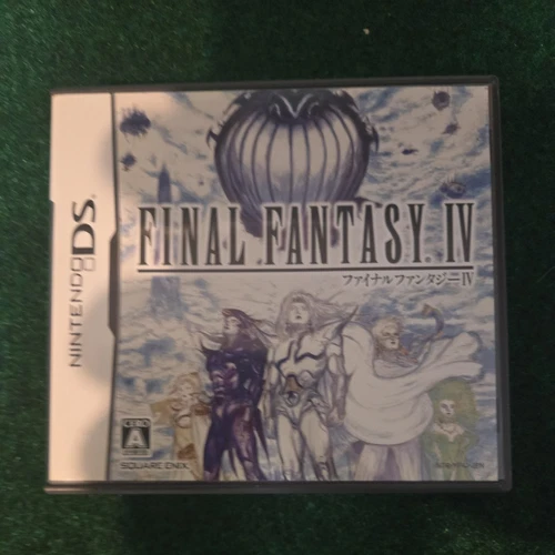 Final Fantasy IV DS CIB Japanese Version Tested USA Seller