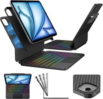 Typecase Edge Tastatur Hülle für iPad Air 11 Zoll (M4 2026/M3 2025/M2 2024), iPad