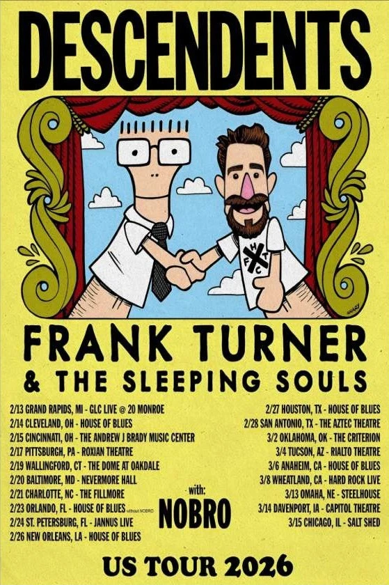 Descendents Poster US Tour 2026