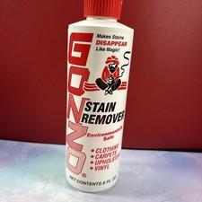 Gonzo Stain Remover For Fabrics Environmentally Safe 8 Fl Oz Retired HTF - NEW
