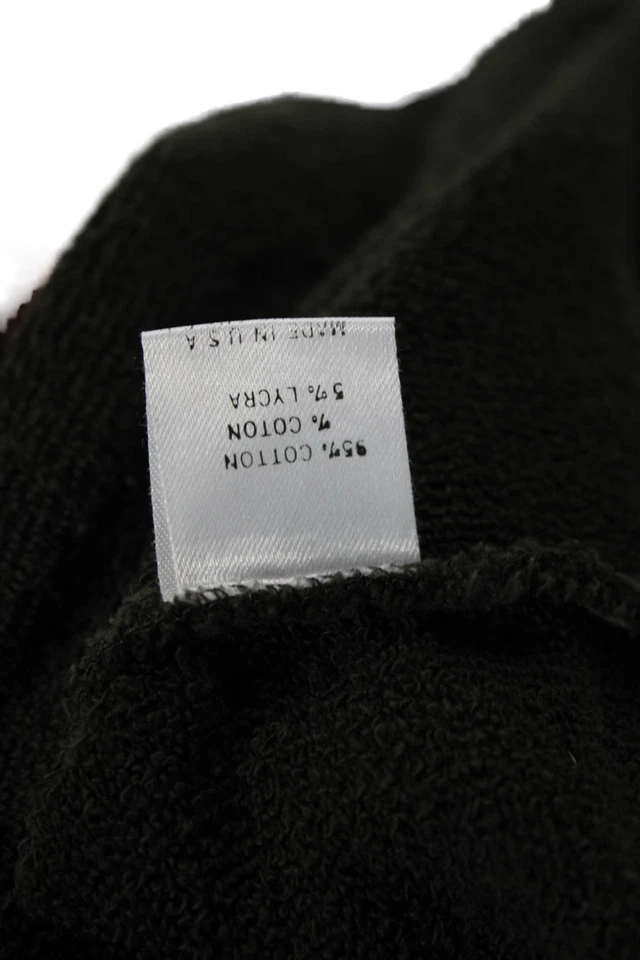 Теория женщин пуловер карман спереди на шнурке толстовка с капюшоном зеленый маленький - Изображение 4 из 4