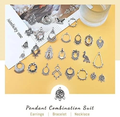 Kit para hacer joyas araña pendiente surtido Foto 3 de 4