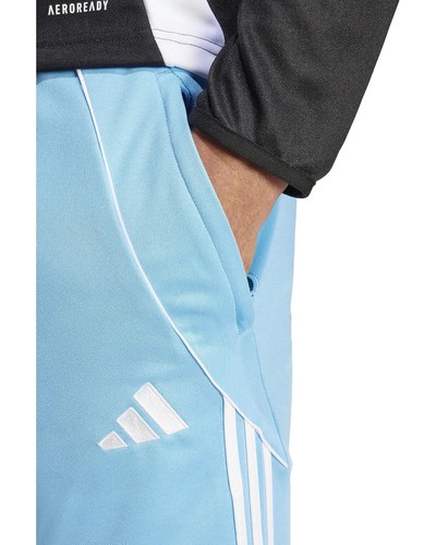 Adidas Tiro 24 Men’s Soccer Athletic Bottoms Jogger Track Pant Blue #416 - Picture 2 of 10