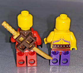 LEGO Ninjago set 70745 Anacondrai Crusher with Minifigures & Instructions