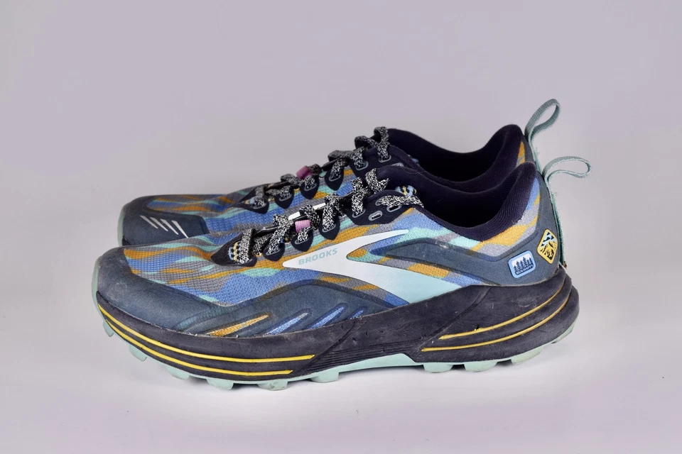 Brooks Mujer Cascadia 16 1203631B427 Azul Zapatos para Correr Tenis Talla 7 B Foto 3 de 4