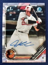 2019 Adley Rutschman 1st Bowman Chrome Draft Auto Rookie Card #CDA-AR