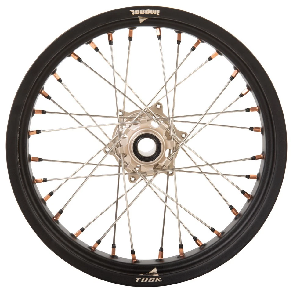 Juego completo de ruedas delanteras y traseras Tusk Impact Supermoto para Yamaha WR426F 2001 Foto 2 de 4