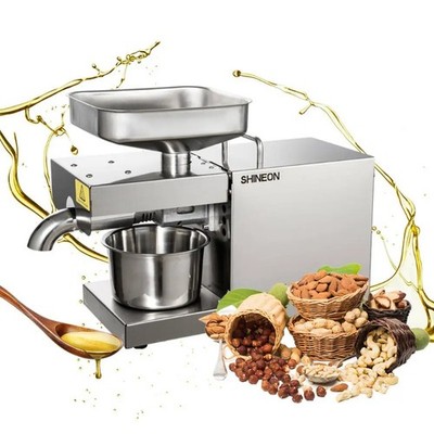 Use A Commercial Small Fully Automatic Cold and Hot Household Oil Press