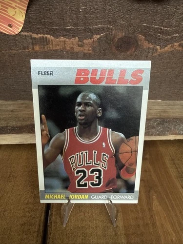 1987 Fleer Michael Jordan #59 2nd Year HOF Bulls