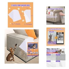 15pack Cat Scratch Furniture Protector,Couch Protector from Cat Claws,Single ...