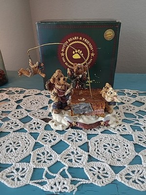 Vintage Boyd Bears Limited Edition Musical Box The Flying Lesson #3124