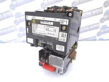 SQUARE-D 8536SDO1H20 Sz2 MOTOR STARTER LOGIC 10-25HP Coil 480V 45A New CONTACTS