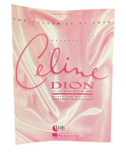 Partituras de The Colour Of My Love Celine Dion - Imagen 1 de 2