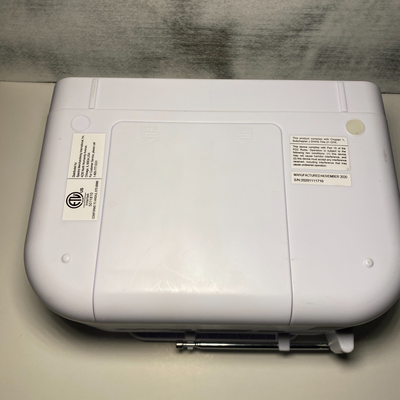 Studebaker Portable CD Boombox Radio & Cassette Player Recorder SB2135