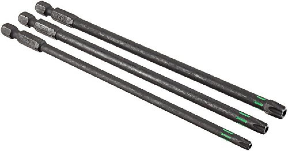 Set Inserti Lunghi KWB Torx con Buco 150mm TT25-TT40 Torsion TQ60