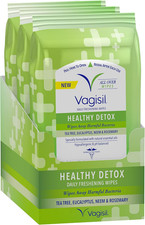 Wipes for All over Cleaning, Health Detox, Formulated with Essential Oils, 20 Wi