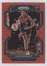 2022 Panini Prizm WNBA Ruby Wave Prizm Sam Thomas #148 11ba