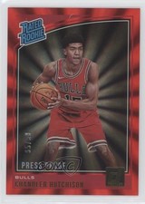 2018-19 Donruss Rated Rookies Press Proof Red Laser 95/99 Chandler Hutchison 0c6