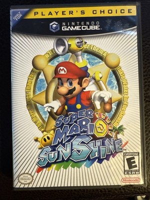 Super Mario Sunshine (Nintendo GameCube, 2002) Complete w/Manual