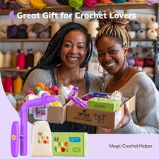 High-Quality Portable Easy-To-Carry Anti-Slip Craft-Friendly Crochet Hook Holder