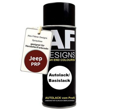 Für Jeep PRP Deep Cherry Red Cryst. Pearl Spraydose Basislack Sprühdose 400ml
