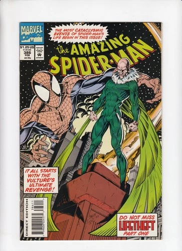 AMAZING SPIDER-MAN #386 (1994-02) Vol 1 MARVEL Vulture
