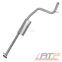 MittelschalldÄMpfer FÜR Ford Mondeo 3 2.0 Di Tddi Tdci 2.2 Tdci 01-07