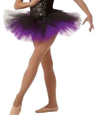 Get Your Sparkle On SHORT Ballet TUTU Skirt ONLY Child 6x7 New Dance Costume