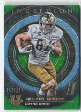 Michael Mayer 2022-23 Bowman University Inception Green Foil #/299 #43