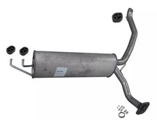 Auspuff für Honda Civic IX 1.8i-VTEC Endschalldämpfer /10366