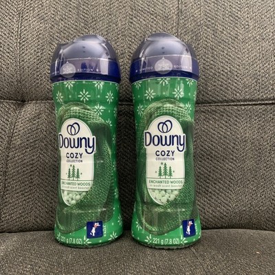 Downy Cozy Collection In-Wash Laundry Scent Booster Enchanted Woods lot of 2 NEW