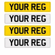 Number Plates 2D Premium Quality – UK Road Legal & 100%  MOT | Same Day Dispatch