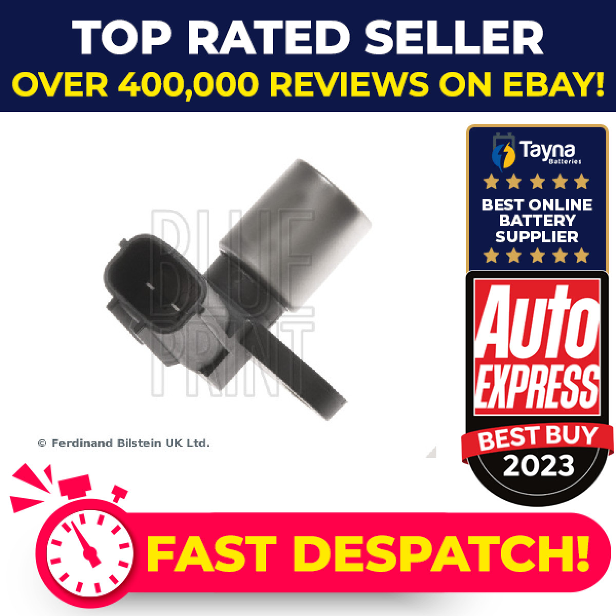 Camshaft Position Sensor fits MAZDA 323 Mk6 1.8 98 to 04 Blue Print N3A118221