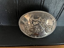 Belt Buckle Born To Ride