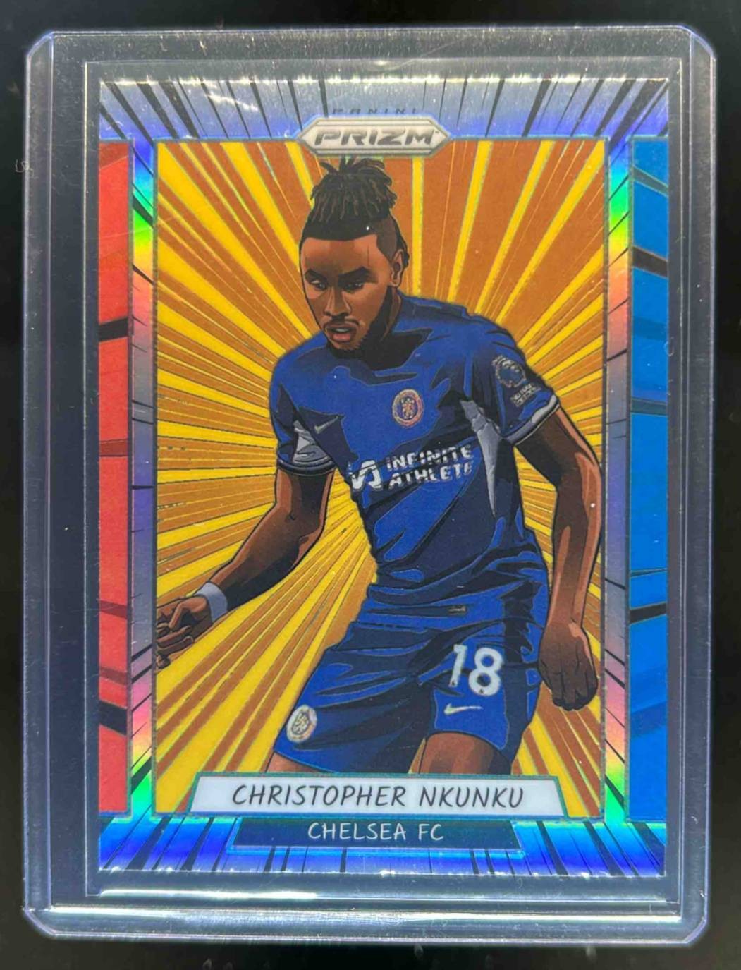 2023 Panini Prizm Premier League Christopher Nkunku Manga SP #22