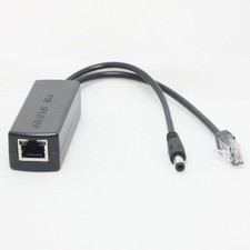5V 2.4A Active PoE Splitter Power Over Ethernet IEEE802.3af with 5.5x2.5mm DC...