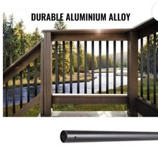 VEVOR Deck Balusters Metal Deck Spindles 101 Pack 26 inch Aluminum Alloy Railing