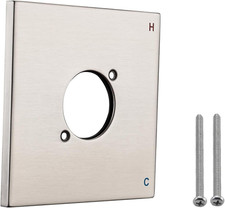 Replacement Escutcheon Plate for Delta 13/14 Series, for One-Handle Tub and Show