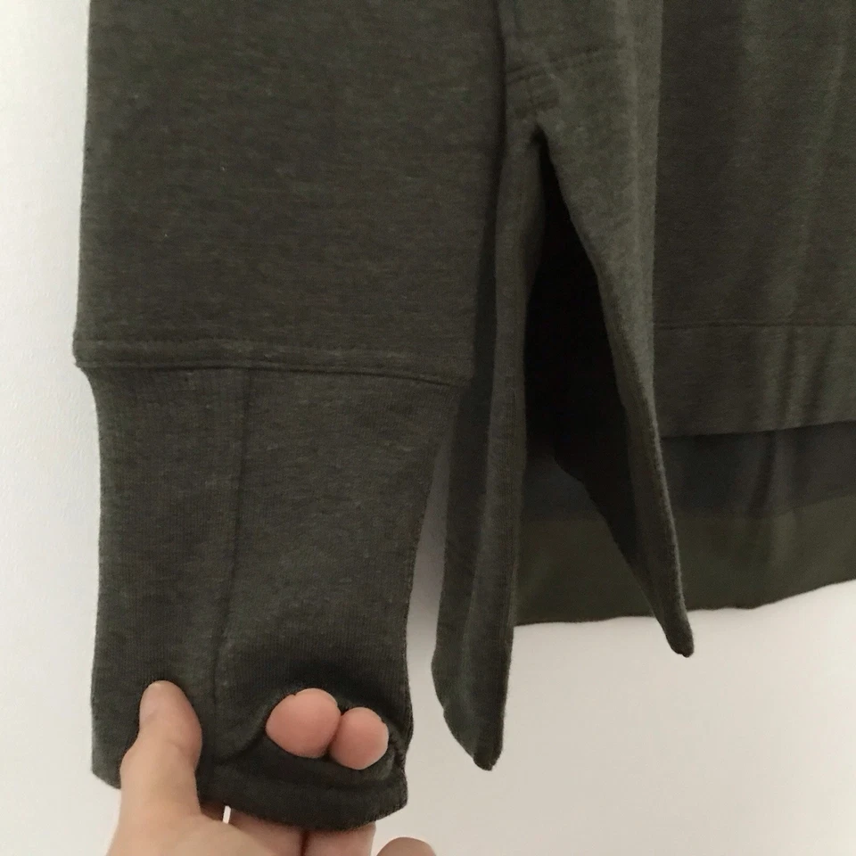 Athleta Women's Athleisure Top Olive Green  Size SP Workout Active Gym  - Image 4 of 4