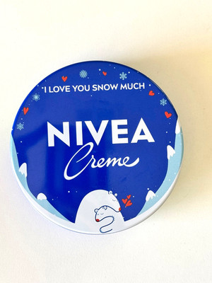 Nivea Creme Cream universal for FACE HANDS BODY -I Love you Snow Much-150g-