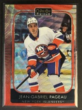 2021-22 O-Pee-Chee Platinum Red surgeJean-Gabriel Pageau #23