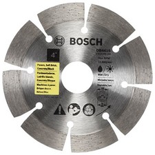 UPC 000346347814 product image for Bosch DB441 4 Inch Segmented Diamond Circular Saw Blade | upcitemdb.com