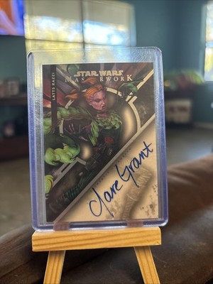 2024 Tops Star Wars Masterwork Clare Grant As Latts Razzi Auto 